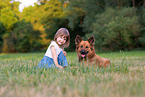 girl with Harz Fox