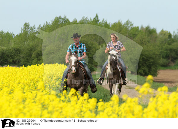 Reiter mit Pferden / riders with horses / SS-26904