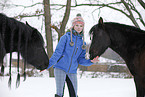 girl with horses