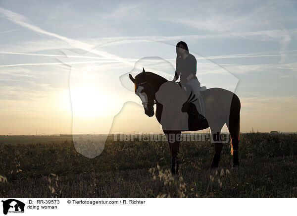 Reiterin / riding woman / RR-39573