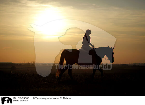 Reiterin / riding woman / RR-39583