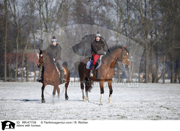 Reiter mit Pferden / riders with horses / RR-47708