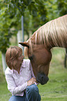 woman with horse