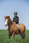 girl with Icelandic Horse