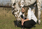 woman and horse