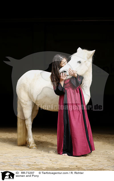 woman and Pony / RR-73297