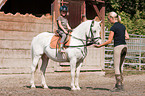 girl and pony