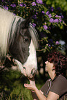 woman with Irish Tinker