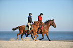 riders at the beach