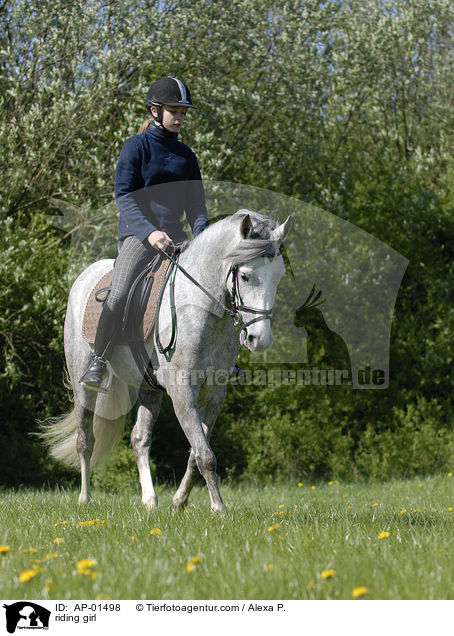 Freizeitreiten / riding girl / AP-01498