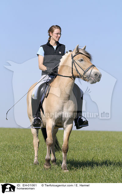 Reiterin / horsewoman / EH-01061