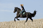 riding woman