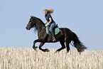 riding woman