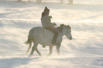 riding woman